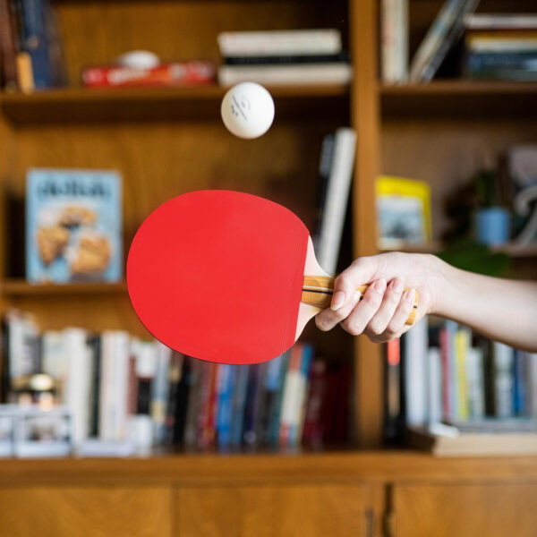 PRO SPIN Ping Pong Paddles - High-Performance Set with Premium Table Tennis Rackets, 3-Star Ping Pong Balls, Compact Storage Case | Professional Quality Ping Pong Paddle Set | Indoor & Outdoor Games