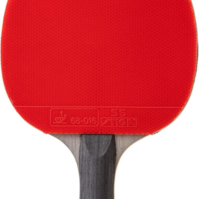 689c7c773c09f9ad2c82157862e28fcf6da0f1d258890edb04718.jpg STIGA Pro Carbon Performance-Level Table Tennis Racket with Carbon Technology for Tournament Play - Red and Blue Colors