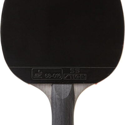 689c7c78e7715582b43610ae433a31838cb1996ec77db99258989.jpg STIGA Pro Carbon Performance-Level Table Tennis Racket with Carbon Technology for Tournament Play - Red and Blue Colors