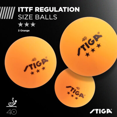 689c7ca825c904ba3692ed5addfe16c4ed1d91cf393b9f6632a61.jpg STIGA Performance 2 or 4 Player Table Tennis Set – USATT Approved Rackets and 3-Star Balls – 5-Ply Blade & Flared Handle – Perfect for Skill Development