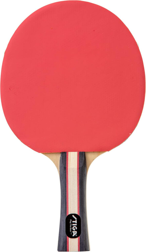 689c7cae27b7d5f028b2d643f093c0fa8024db42d65eaf2ee9e92.jpg STIGA Performance 2 or 4 Player Table Tennis Set – USATT Approved Rackets and 3-Star Balls – 5-Ply Blade & Flared Handle – Perfect for Skill Development