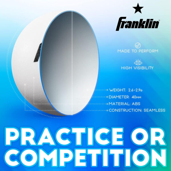 689c7cea590583e6f78625c8a1a8acbba754b4fc71df1042cecc4.jpg Franklin Sports Ping Pong Paddle Set with Balls - 2 Player & 4 Player Table Tennis Paddle Kit - Full Ping Pong Starter Kit