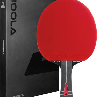 JOOLA Table Tennis Bat Infinity ITTF Approved Professional Carbon Table Tennis Bat for Advanced Players - with High-Tech Fibre, 7-Layer Bat Blade