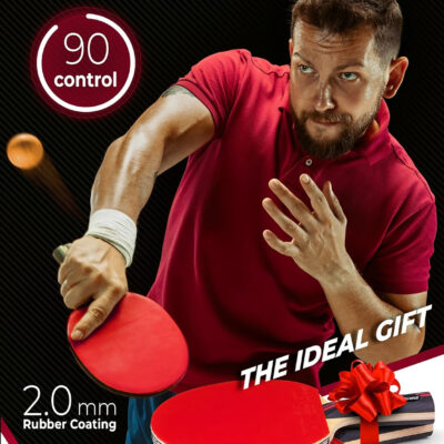689c7d43d6784c31e0e800a665b7677a74b41833ec76502e579c6.jpg Ping Pong Paddle Professional Racket - Table Tennis Racket with Carrying Case - ITTF Approved Rubber for Tournament Play - Best Table Tennis Paddle