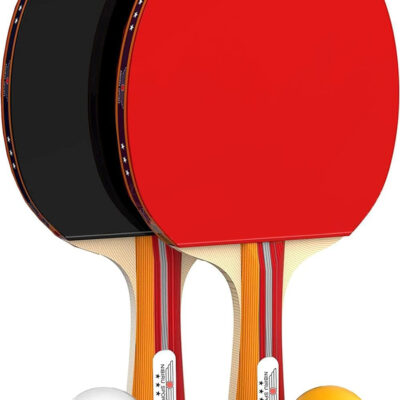 NIBIRU SPORT Professional Ping Pong Paddle Sets, 2 Paddle or 4 Paddle Table Tennis Set with Tournament Quality Balls and Carry Bag/Storage Case, Table Tennis Equipment & Ping Pong Accessories