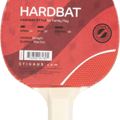 689c7e7f81bf21b4588cadce215fb31f029438f80883791bcdecc.jpg STIGA Hardbat Table Tennis Racket - USATT Approved Recreational Ping Pong Paddle