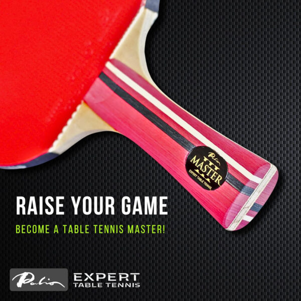 689c7f0eb0792378590dd7b71843ace782cbaccd166384f07068b.jpg Palio Master 3.0 Table Tennis Bat & Case | ITTF-Approved Intermediate Ping Pong Racket | Allround Speed, Spin and Control