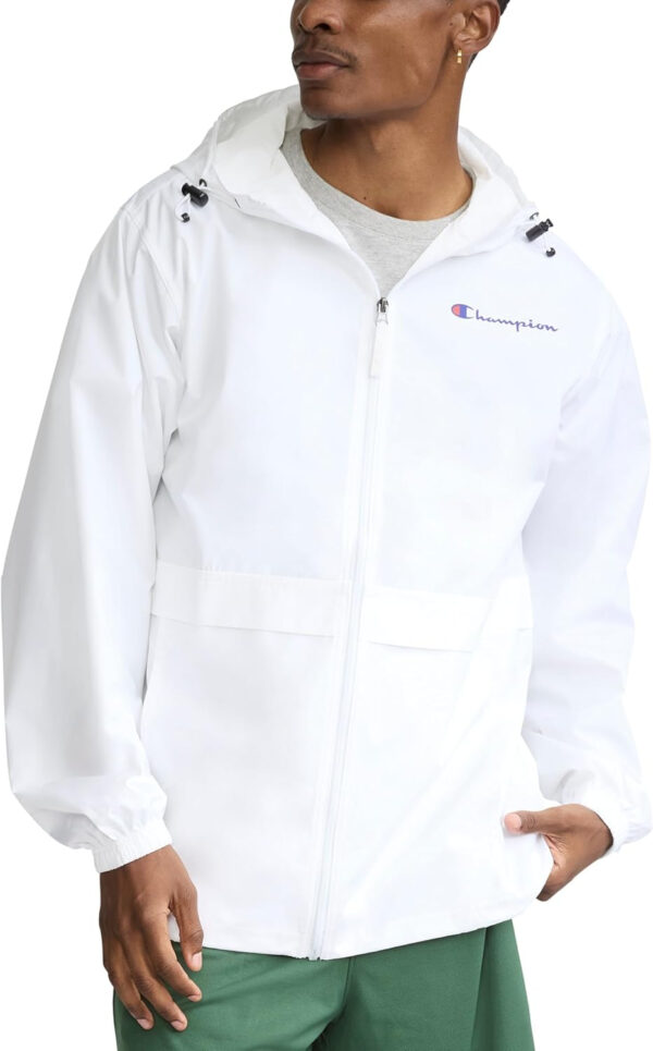 689c81e081df4990d5b3ee762297de7e88ab9a47d119cd2a87fc5.jpg Champion Men's Jacket, Stadium Full-zip Jacket, Wind Resistant, Water Resistant Jacket for Men