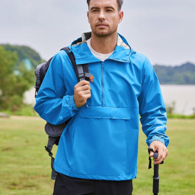 689c83addca6559c4e27baeed73a289b80dc90dfae88b49763cc5.jpg COOFANDY Men's Rain Jacket Waterproof Lightweight Packable Raincoat Pullover Windbreaker With Hood For Hiking Running