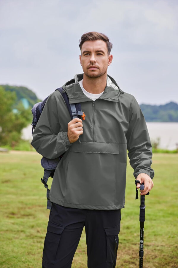 689c83b78397ac86fdef7161f9c8a642996cee3f877ec18a6c7f5.jpg COOFANDY Men's Rain Jacket Waterproof Lightweight Packable Raincoat Pullover Windbreaker With Hood For Hiking Running