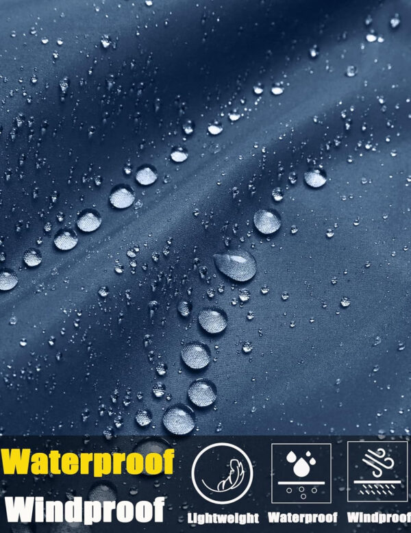 689c83bf4aeebce57776653b41854cada2b0f8194f4b86c2a8222.jpg COOFANDY Men's Rain Jacket Waterproof Lightweight Packable Raincoat Pullover Windbreaker With Hood For Hiking Running