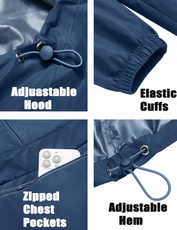 689c83c4ead6166d4cb75aaad45921e6b027a40c6bb19233da524.jpg COOFANDY Men's Rain Jacket Waterproof Lightweight Packable Raincoat Pullover Windbreaker With Hood For Hiking Running