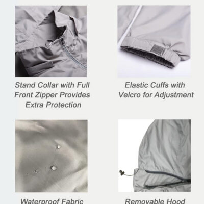 689c84f6355514440b173245b2b69d95d6510547a0a05df6cee4a.jpg Mens Lightweight Windbreaker Waterproof Rain Jacket with Removable Hood