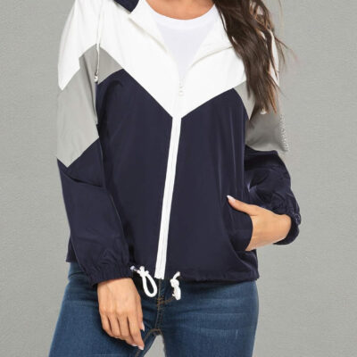 689c859fbd923a3df79017cf489b23eef75466aa8f628274c56db.jpg SoTeer Women's Waterproof Rain Jackets Lightweight Hooded Windbreaker Packable Active Outdoor Raincoat