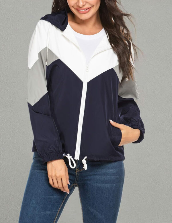 689c859fbd923a3df79017cf489b23eef75466aa8f628274c56db.jpg SoTeer Women's Waterproof Rain Jackets Lightweight Hooded Windbreaker Packable Active Outdoor Raincoat