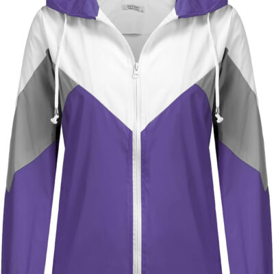 689c85a1c5106597d731dceae1b38b918a42e5a8cb7c6fdfad82c.jpg SoTeer Women's Waterproof Rain Jackets Lightweight Hooded Windbreaker Packable Active Outdoor Raincoat