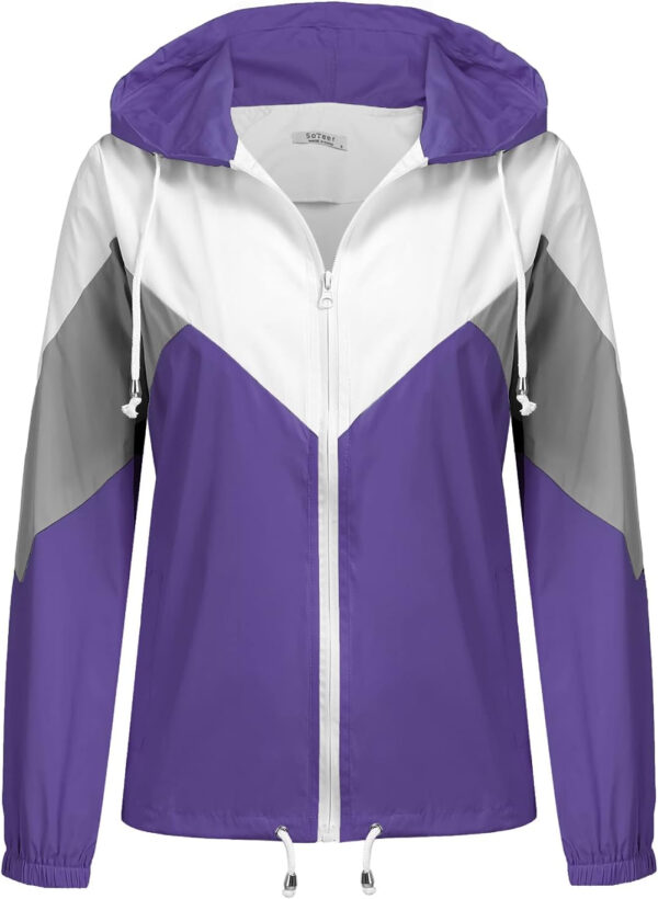 689c85a1c5106597d731dceae1b38b918a42e5a8cb7c6fdfad82c.jpg SoTeer Women's Waterproof Rain Jackets Lightweight Hooded Windbreaker Packable Active Outdoor Raincoat