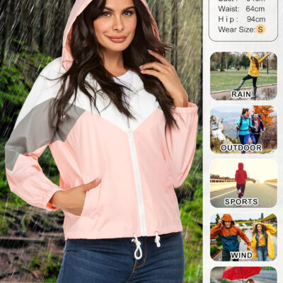 689c85ad4f66e29ece6b08978960935fcfaf0a26a33f0b2a0c78c.jpg SoTeer Women's Waterproof Rain Jackets Lightweight Hooded Windbreaker Packable Active Outdoor Raincoat