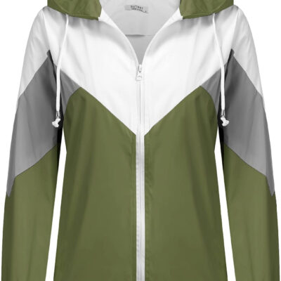 689c85bf909992dac2e56b2d5fb7c6824d73acebbc6be96103137.jpg SoTeer Women's Waterproof Rain Jackets Lightweight Hooded Windbreaker Packable Active Outdoor Raincoat