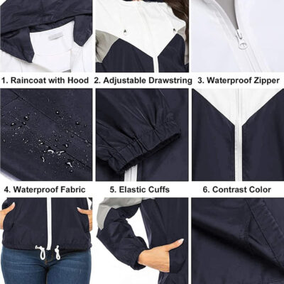689c85cba8257d2db1825c9e3a7c3c13a42ce618cda06f2e74e4e.jpg SoTeer Women's Waterproof Rain Jackets Lightweight Hooded Windbreaker Packable Active Outdoor Raincoat
