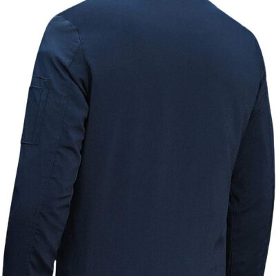 689c86d617cc24cfbe20367d6cd624314b9ed4daa7b52226911cd.jpg sandbank Men's Slim Fit Lightweight Softshell Flight Bomber Jacket Coat