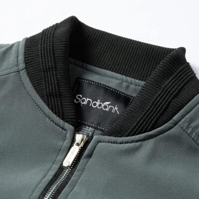 689c86fcf1d8a8b40ce75d9d38e4c28e03bb8c96b527b680277b0.jpg sandbank Men's Slim Fit Lightweight Softshell Flight Bomber Jacket Coat