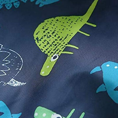 Boys' Hooded Dinosaur Jacket Windbreaker Outerwear