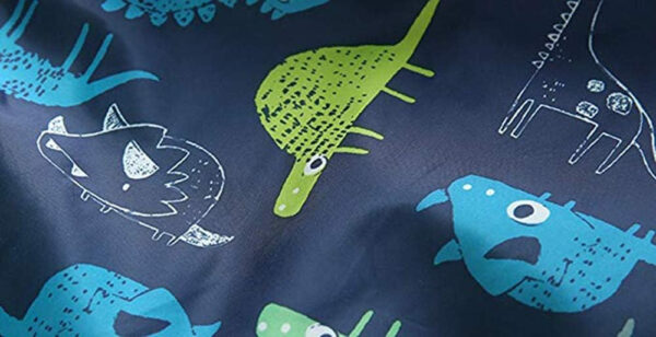 Boys' Hooded Dinosaur Jacket Windbreaker Outerwear