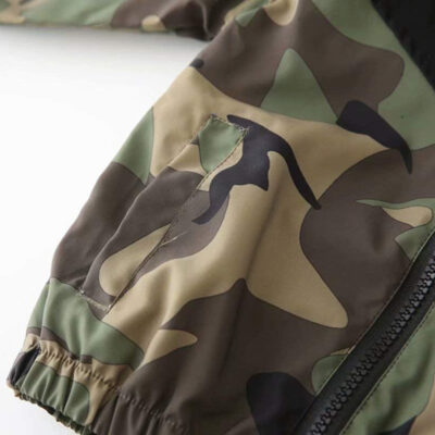 Boys' Hooded Dinosaur Jacket Windbreaker Outerwear
