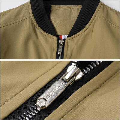 689c8a01066711ef115665c6b72acfe7cf06b1cad4d552c8fe2a0.jpg Lavnis Men's Flight Bomber Jacket Lightweight Softshell Coat Sportwear Zipper Windbreaker