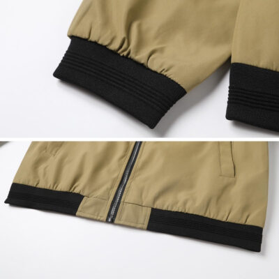 689c8a05450867760fe08560d8c15e4ecae5c860fc379d53a5c14.jpg Lavnis Men's Flight Bomber Jacket Lightweight Softshell Coat Sportwear Zipper Windbreaker