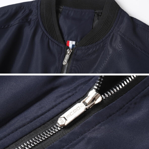 689c8a1a35a7e701af1937cd67fd20193e4363a451fed27384f9a.jpg Lavnis Men's Flight Bomber Jacket Lightweight Softshell Coat Sportwear Zipper Windbreaker