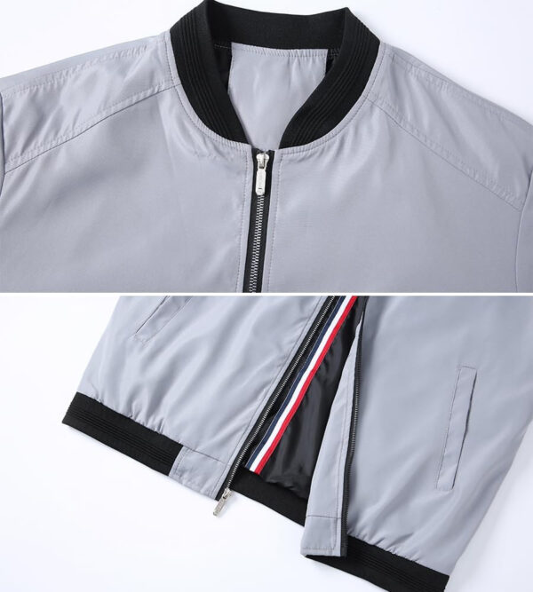 689c8a247b0ca89929114f2c2a4b406abf0e7af332d2bfc69c42b.jpg Lavnis Men's Flight Bomber Jacket Lightweight Softshell Coat Sportwear Zipper Windbreaker