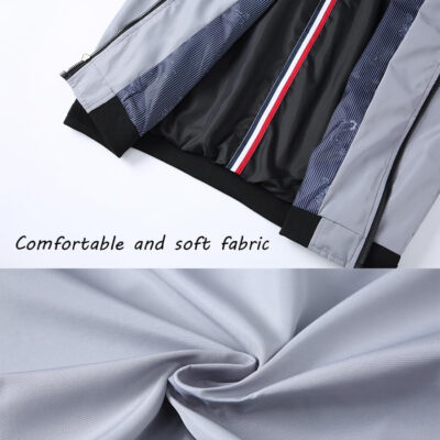 689c8a27720c6d7fe1977c1306a1c48e3887eb7fe2865fe325ab2.jpg Lavnis Men's Flight Bomber Jacket Lightweight Softshell Coat Sportwear Zipper Windbreaker