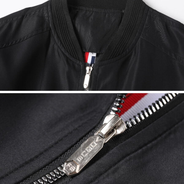 689c8a2c1553b7be5b87ae461c197284b9fa063f2fa55744ea791.jpg Lavnis Men's Flight Bomber Jacket Lightweight Softshell Coat Sportwear Zipper Windbreaker