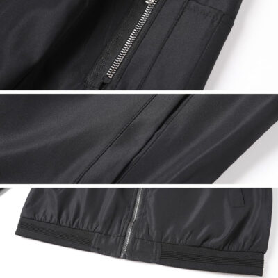 689c8a2df355891f08ec88d2fbed7d7f45f24fe1c97849e4ebe77.jpg Lavnis Men's Flight Bomber Jacket Lightweight Softshell Coat Sportwear Zipper Windbreaker