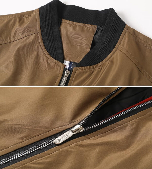689c8a363aa5028b3e923b1117fae5f8f5becc093bfe2f4325beb.jpg Lavnis Men's Flight Bomber Jacket Lightweight Softshell Coat Sportwear Zipper Windbreaker