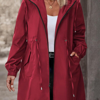 IN'VOLAND womens Windbreaker,raincoat