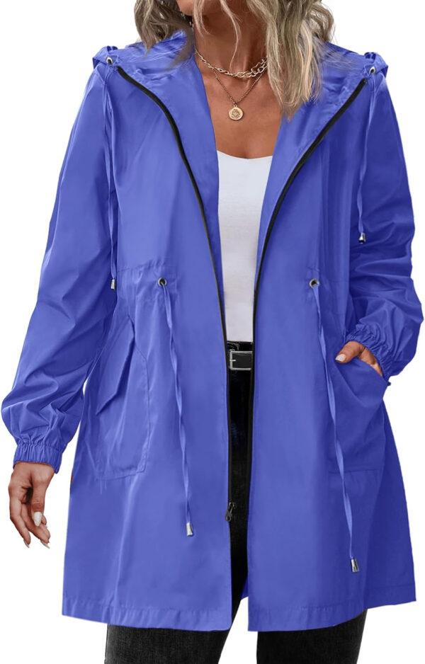 IN'VOLAND womens Windbreaker,raincoat