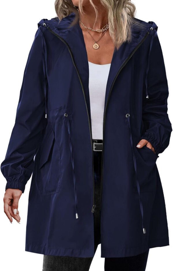 IN'VOLAND womens Windbreaker,raincoat