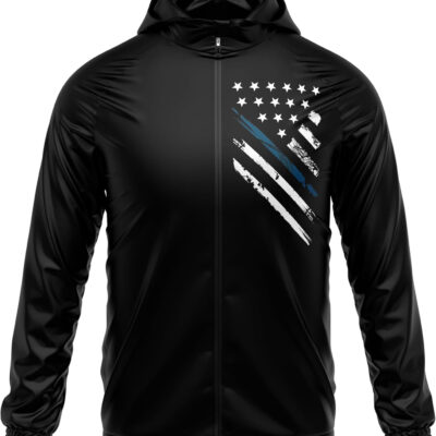 689c8e2b36d7fa82a0644bd7568e1891605aca5ae3a807b51e6de.jpg Tactical Pro Supply Lightweight Windbreaker Jacket for Men and Women - Patriotic USA Flag Wind and Water Resistant Jackets