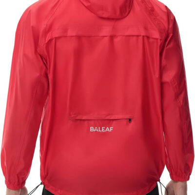 689c8e9820a25972f2641efaeda7bbf4f70aef251bce09b55ba0d.jpg baleaf Men's Light Running Hiking Rain Jacket Waterproof with Hood Windbreaker Pullover Coats Hoodie Packable