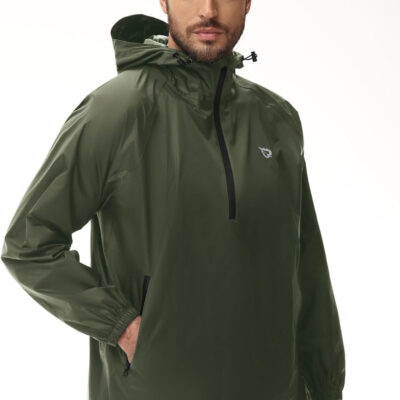 689c8ea9bd5232598c777cbb8b3d38288bddff12447a65881e01d.jpg baleaf Men's Light Running Hiking Rain Jacket Waterproof with Hood Windbreaker Pullover Coats Hoodie Packable