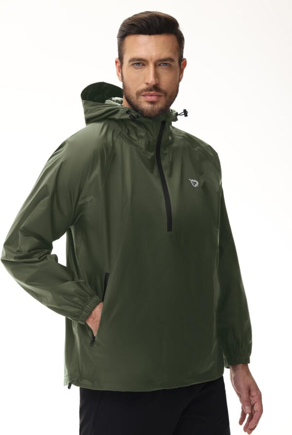 689c8ea9bd5232598c777cbb8b3d38288bddff12447a65881e01d.jpg baleaf Men's Light Running Hiking Rain Jacket Waterproof with Hood Windbreaker Pullover Coats Hoodie Packable